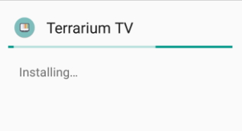 Terrarium TV Progress of Installation